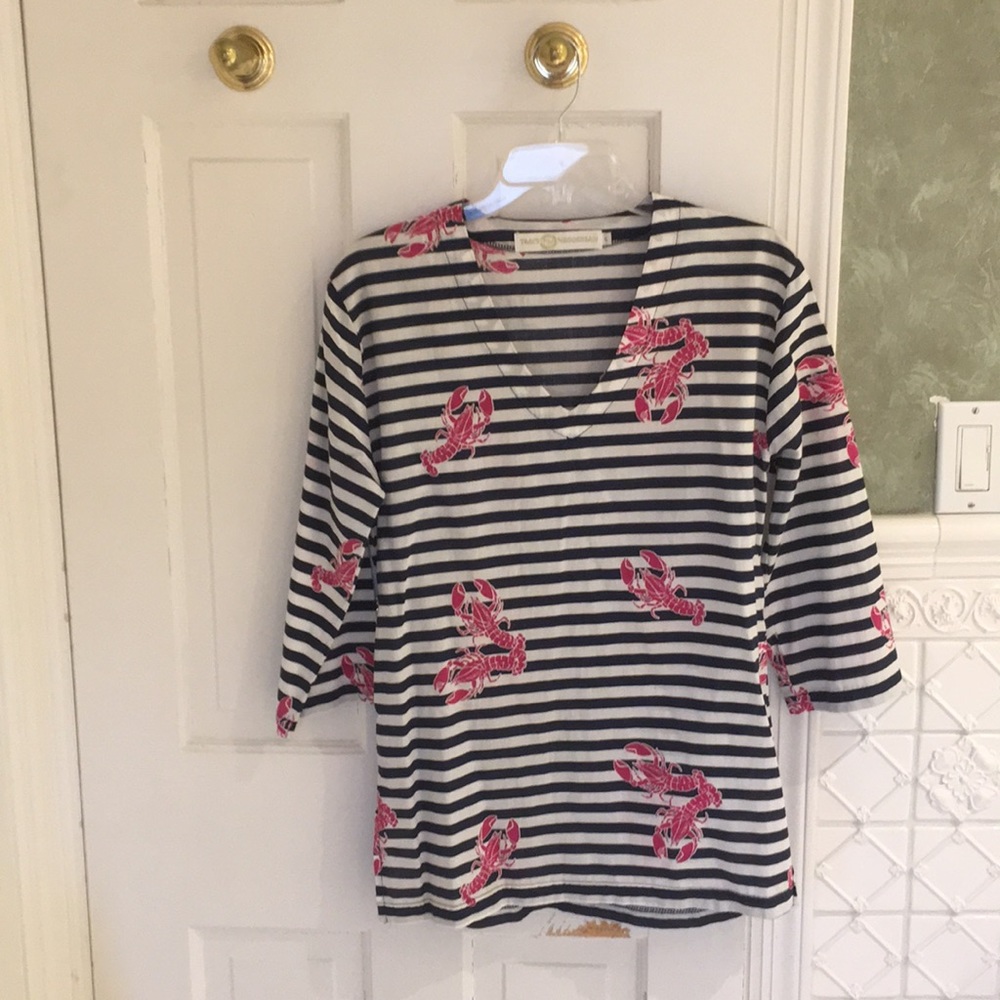 Tracy Negoshian Lobster and Nautical Stripe Tunic